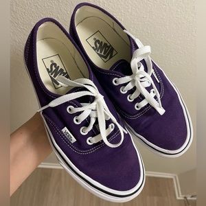 💜 Low top Purple Vans💜